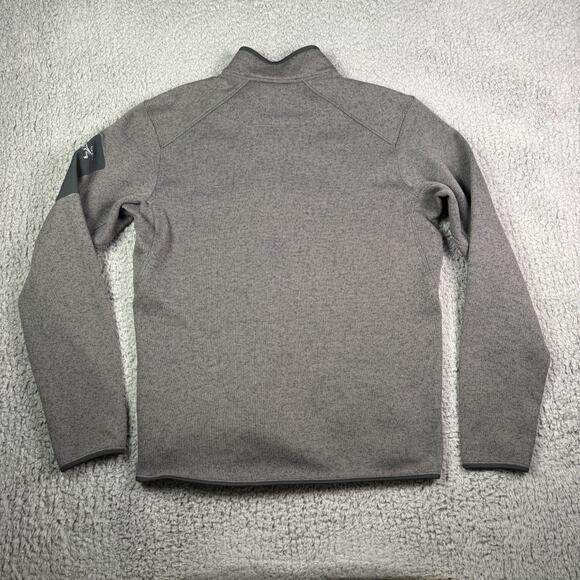 Arcteryx Covert 1/2 Zip Pullover Mens M Charcoal Gray Fleece Sweater Jacket - Picture 7 of 10